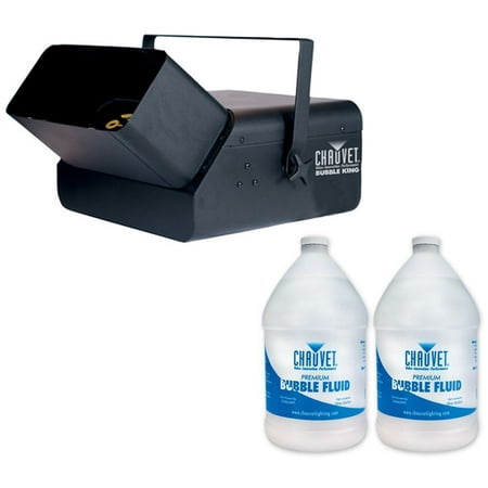Chauvet B550 Bubble King Professional Bubble Machine B-550 +2 FREE Gallons Fluid