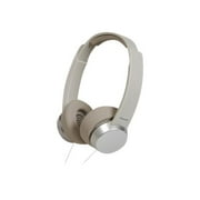 Panasonic RP-HXD3W-W - Headset - full size - wired - white, silver, beige