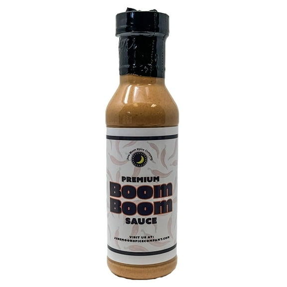 June Moon Spice Company's Boom Boom Sauce | Premium | Crafted in Small Batches | 12 fl. oz.
