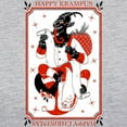 thumbnail image 3 of CafePress - Happy Christmas Krampus Long Sleeve T Shirt - Womens Baseball Tee, 3 of 4