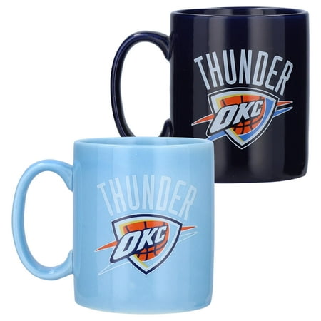 

Oklahoma City Thunder Home and Away Two-Piece 15oz. Team Color Mug Set