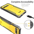 thumbnail image 4 of FITO For Google Pixel 6A Case, Phone Case with Screen Protector and Kickstand (Yellow), 4 of 7