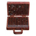 thumbnail image 5 of Wooden Stone Display Case with Compartments for Rock Collection and Storage Use Lightweight Compact, 5 of 5