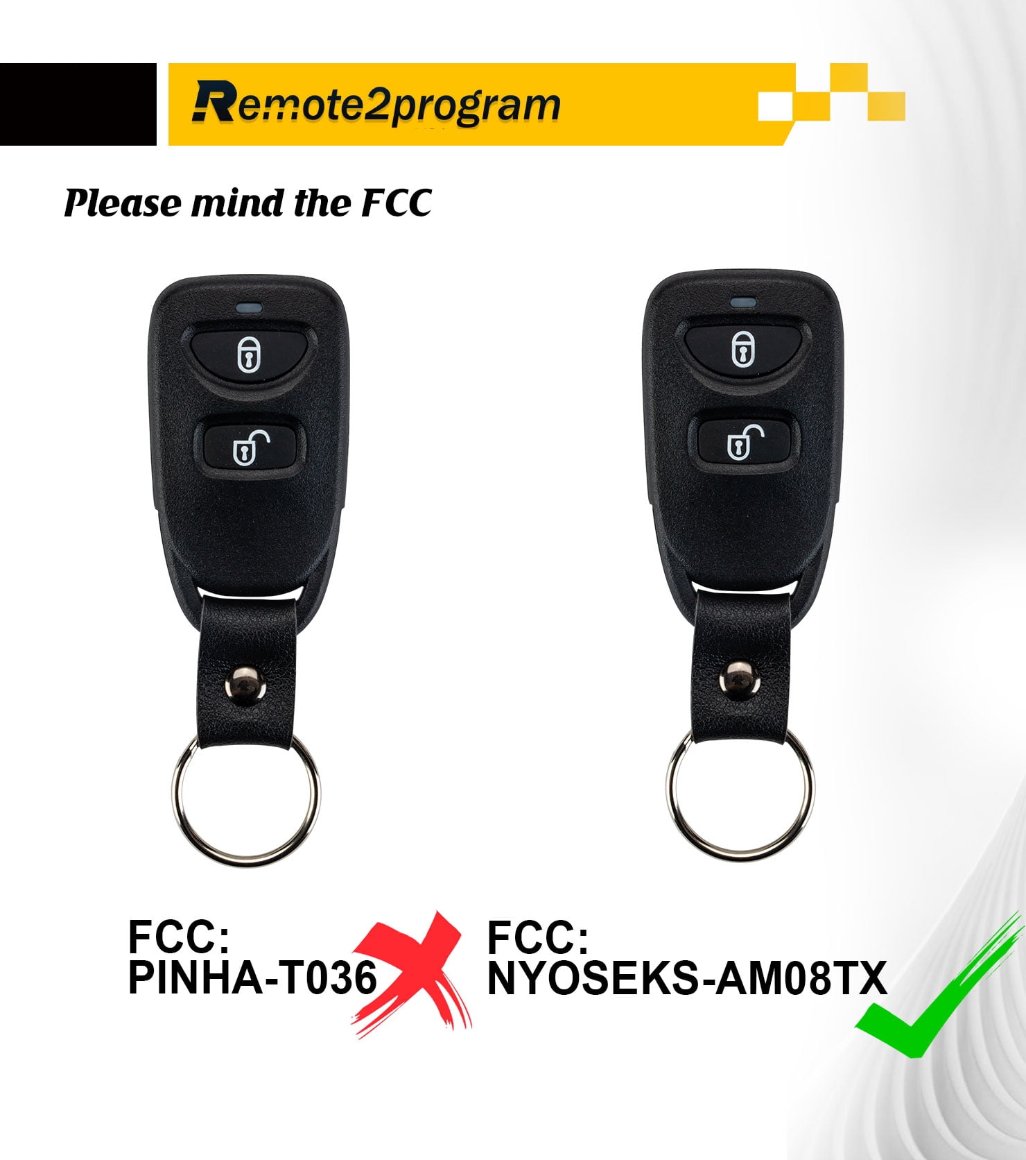 Car Key DIY Porgrammer OBD Tool for No Working Remote Replacement for 2011-2013 Kia Soul with FCC: NYOSEKS-AM08TX