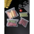 thumbnail image 3 of 4pcs Large/Large/Medium/Small EVA Food Storage Bag Refrigerator Food Storage Bag Fruit And Vegetables Food Sealing Bag Can Be Reused, 3 of 4