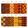 thumbnail image 2 of 24 Sheets Thanksgiving Scrapbook Paper, 12 x 12 Double Sided Holiday Cardstock Origami Craft Paper for Card Making Photo Album Junk Journal Supplies, 2 of 6