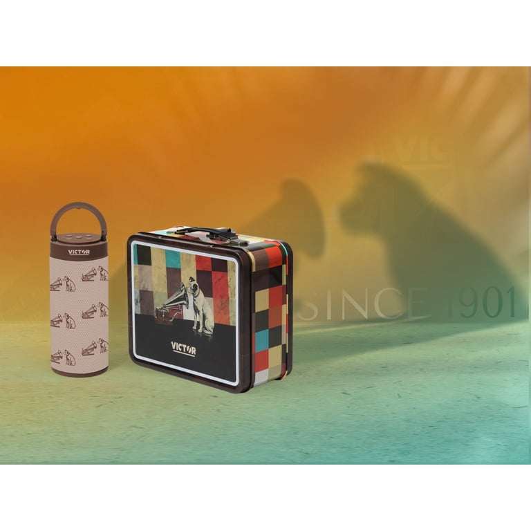 Victor Portable Bluetooth Speaker with Metal Lunch Box photo 2