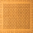 thumbnail image 1 of Ahgly Company Indoor Square Oriental Orange Traditional Area Rugs, 8' Square, 1 of 4