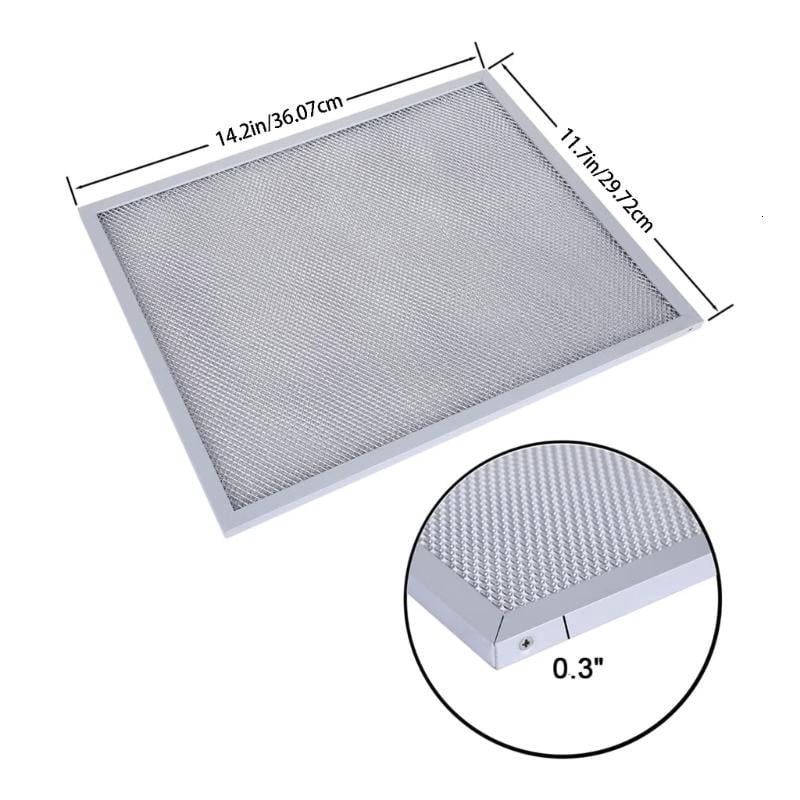 CEORPER Metal Grease Filter for Various Series Range Hoods Easy to Clean and Maintain
