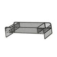 thumbnail image 4 of de 2 niveles con soporte de bolígrafo, portavasos de portátil portátil de portátiles, organizador de escritorio para el sofá del dormitorio, 4 of 8