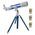 thumbnail image 2 of Telescopio portátil de juguete, telescopio refractor astronómico con trípode, juguetes de aprendizaje de ciencia para principiantes, , adultos, Sunnimix juguetes telescopio, 2 of 8