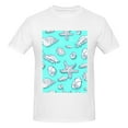 thumbnail image 4 of Bingfone Seashell And Starfish Men'S Loose Fit Short-Sleeve Pocket T-Shirt, 4 of 7