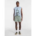 thumbnail image 2 of No Boundaries Nylon Track Shorts, 6" Inseam, Men's XS-5XL, 2 of 5