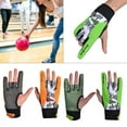 thumbnail image 2 of ZPAQI 1 Pair Bowling Wrist Brace Gloves Men Bowling Gloves Compression Biking Gloves, 2 of 9