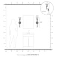 thumbnail image 2 of Livex Lighting Villa Verona Wall Sconce in Verona Bronze with Aged Gold Leaf, 2 of 10