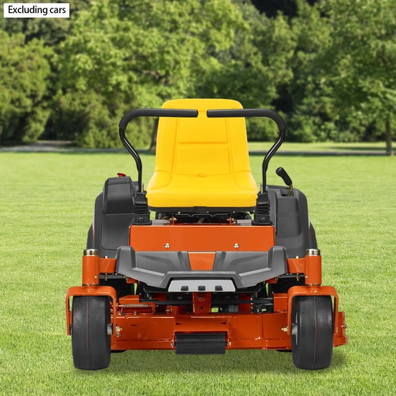 Universal Ergonomic Tractor Seat with Adjustable Rails, Yellow & Black