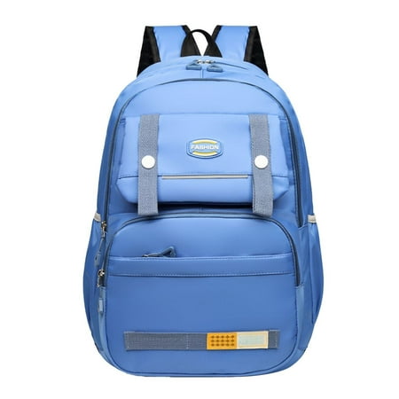 Piwvid 17 Inch Multifunctional Student Backpack Large Capacity Laptop Daypack Lightweight Casual Travel Bag for College Students Office Workers and Daily Outdoor Travel