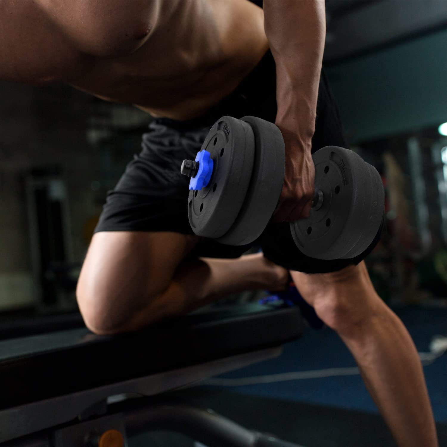 Buy RELIANCER Weights Dumbbells Set, Dumbbell Barbell Quick Conversion