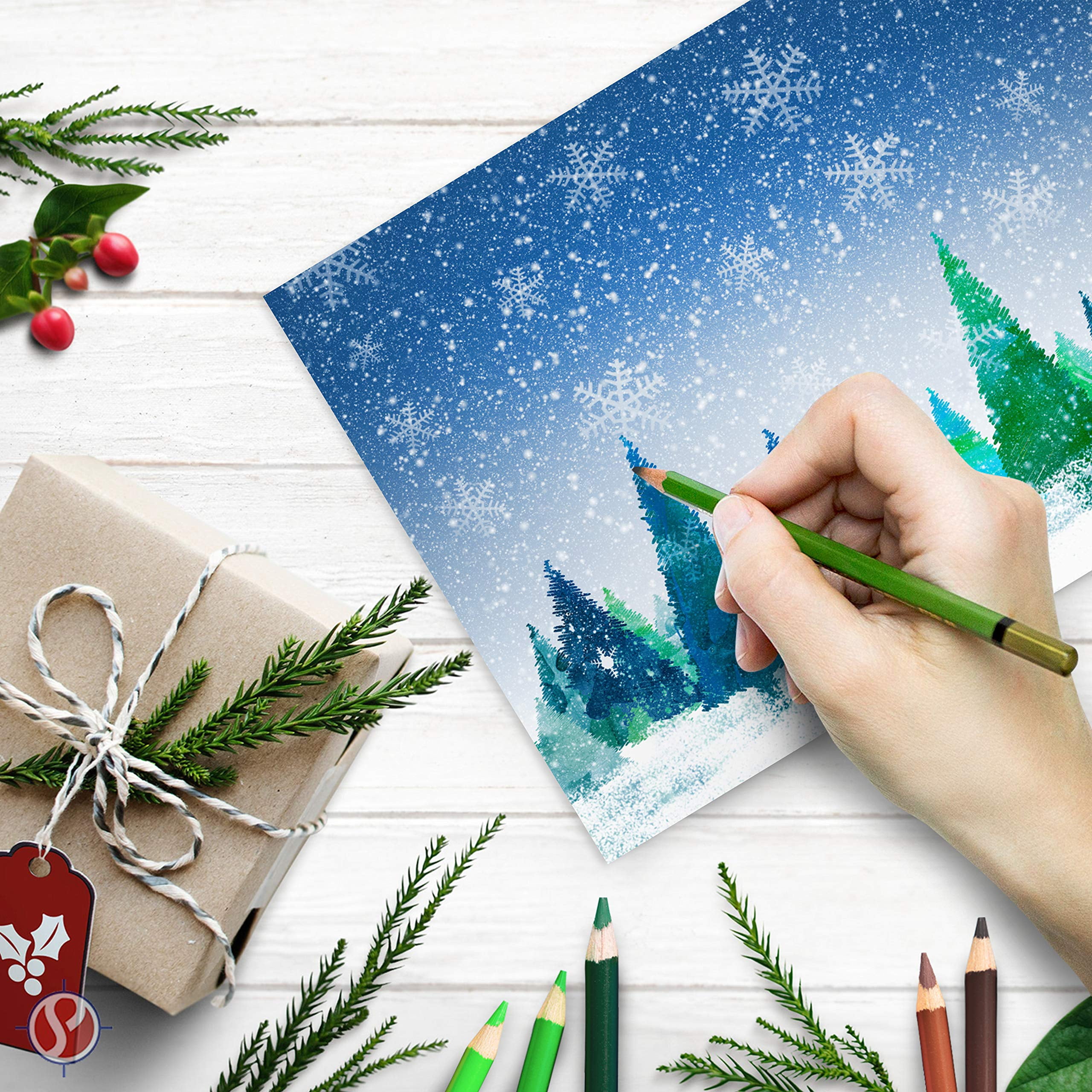 A4 Premium White Card Stock Paper – Great for Copy, Printing, Writing | 210 x 297 mm (8.27" x 11.69") | 65lb (176gsm) Cover Cardstock | 50 Sheets per Pack