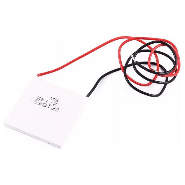 MóDulo TermoeléCtrico Peltier, Generador de EnergíA TermoeléCtrica de Alta Temperatura Peltier TEG 150Celsius,Blanco 40X40Mm