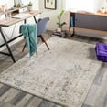 thumbnail image 2 of BoutiqueRugs Woodcote Traditional Area Rug - Light Gray, Navy, Off White - 2' x 2'11", 2 of 13
