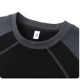 thumbnail image 3 of Klisyaur Mens Pullover Shirts Short Sleeve Crew Neck Casual Breathable Comfortable Summer Oversize Tee Tops, 3 of 4