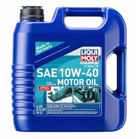 LIQUI MOLY Marine 4T Motor Oil SAE 10W-40 | 4 L | Marine motor oil | SKU: 20508