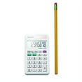 thumbnail image 4 of Sharp EL-244WB 8-Digit Pocket Calculator, White, 4 of 5