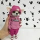 thumbnail image 3 of Figura de peluche de cachorro de pie de resina hecha a mano, perro Chihuahua Shar-Pei, linda muñeca de arcilla animal de moda para decoración del hogar (a), 3 of 5