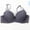 Purple, variant on PBFRDSJ Womens Underwire Push Up Bra Smoothing Lace-Trim Deep V Back Closure Lingerie Plus Size Everyday Bras