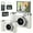 WHITE, variant on 4K Flip Screen Digital Camera 4K, 48MP Camera Video Camcorder Rechargeable Camera 2.4 Inch Screen Camcorder, The Best Gift For Valentine'S Day, A Must-Have Gift For Beginners