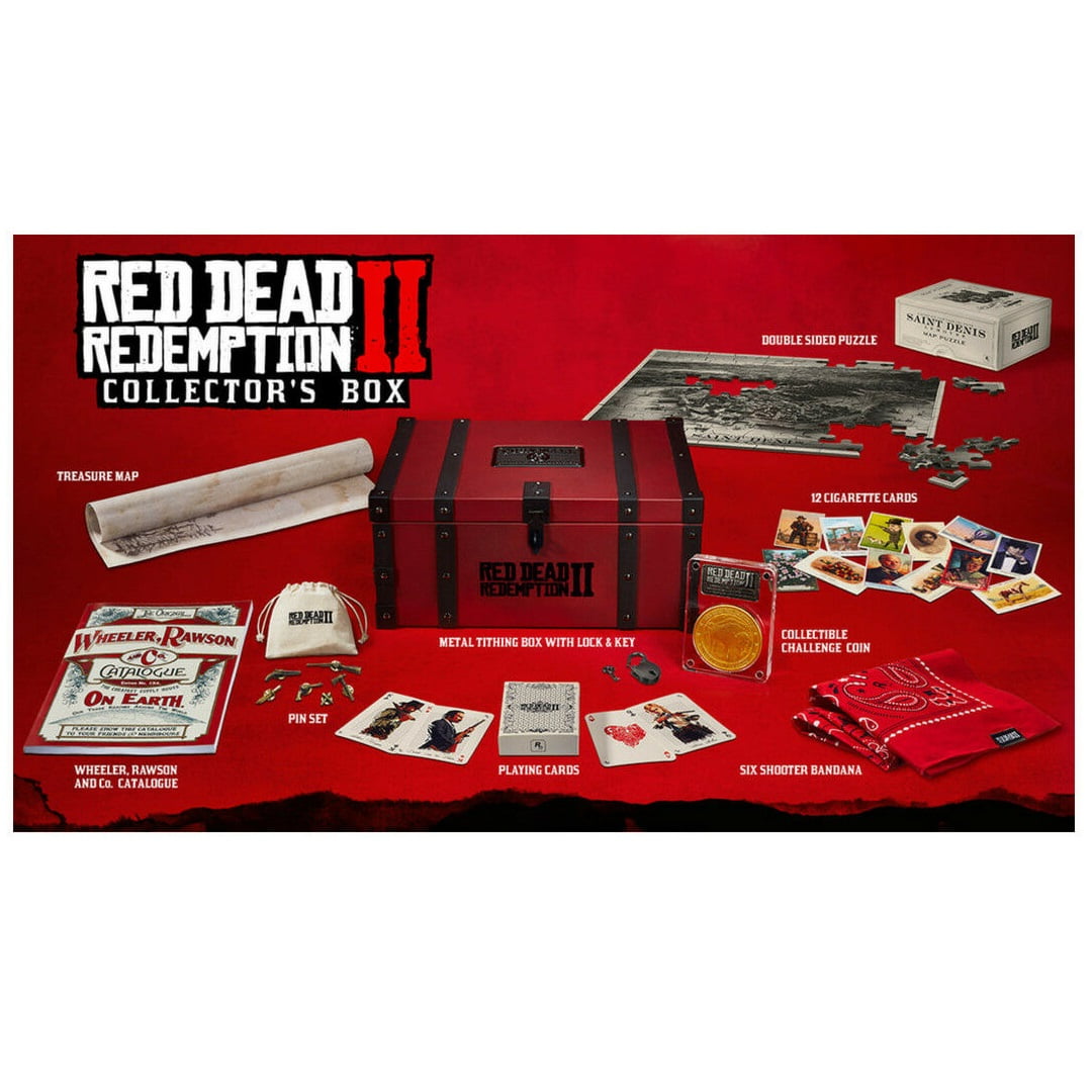 Red Redemption Collector's Edition Box (Without Game) - Walmart.com