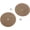 Tan, variant on Koblenz 6'' Cleaning Pads - Tan - 6" Diameter - 2/Pack x 6" Diameter - Nylon Fiber - Tan