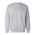 thumbnail image 4 of Hanes Unisex Ultimate Cotton Crewneck Sweatshirt, Soft Warm Fleece Pullover, Light Steel, XL, 4 of 6