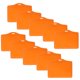 thumbnail image 4 of Titular de La Tarjeta de Identificación Sunnimix 10pcs Titular de La Tarjeta de Crédito Impermeable Resellable naranja, 4 of 8