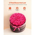 thumbnail image 2 of VEVOR Forever Flowers, 27 Preserved Roses in a Box, Eternal Flowers Immortal Bouquet Birthday Present for Delivery Prime Women Her Wife Mothers, Anniversary, Valentine's Day,Christmas, Rose Red, 2 of 9