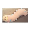 thumbnail image 4 of Peluche Caterpillar Douce Bonbon Poupée Rose Poupée 65 cm, 4 of 5