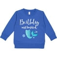 thumbnail image 2 of Inktastic Birthday Mermaid Girls Party Toddler Sweatshirt, 2 of 4