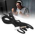 thumbnail image 4 of Cable De Auriculares Trenzado Cable De Auriculares Con Conector De 90 Grados Para Auriculares Para Auriculares, 4 of 8