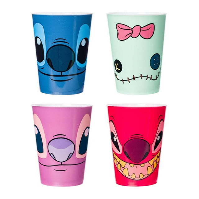 Set de minitazas Silver Buffalo Disney Lilo and Stitch, 45 ml x4