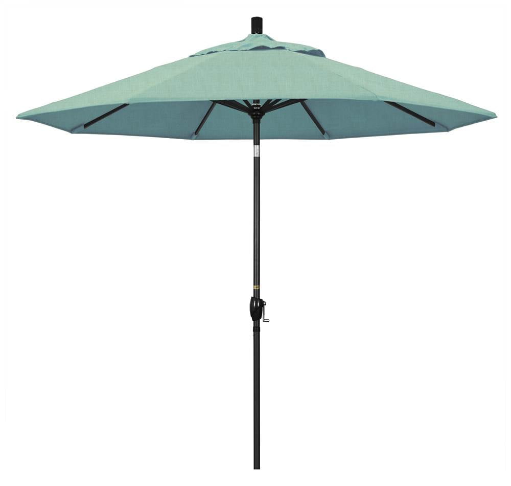 Sunbrella 1A Patio Umbrella in Spa Fabric