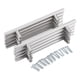 thumbnail image 5 of 20 Unids/pack 200mm Barra En T De Acero Inoxidable Tirador Perilla Para Puerta De Cocina Perillas De Alacena Suministros Para El Hogar, 5 of 7