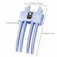 thumbnail image 3 of Voglyf Wireless Heated Volumizing Root Lift Clip Comb with LCD Display, Rechargeable Hair Root Fluffy Curling Clip for Instant Volume, Create Natural‑Looking Root Lift Hairstyle Hair,Blue, 3 of 5