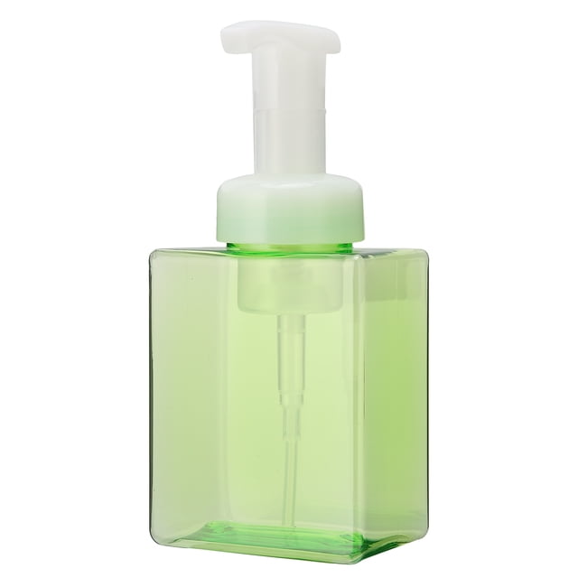 Dispenser Bottle, Foaming Bottle Refillable 250ml Transparent Appearance Plastic For Home For Travel Transparent,Fluorescent Green