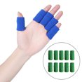 thumbnail image 2 of 10 Pieces/Set Portable Knuckle Sleeve Left Right Hand Elastic Breathable Knuckles Brace Protector Protective Gloves Sports Gear Green, 2 of 9