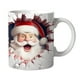 thumbnail image 5 of Taza navideña inflada con diseño de muñeco de nieve, taza de Papá Noel inflada de 15 oz y 11 oz., 5 of 5