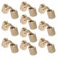 thumbnail image 2 of 10 bisagras invisibles de barril de cobre: bisagras pequeñas de 8 mm con ángulo de apertura de 180 grados, herrajes ocultos para muebles, armarios y joyeros., 2 of 6
