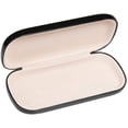 thumbnail image 2 of Hard Metal Bodied Eyeglass Case for Medium to Large Frames with Shiny Finish in Black, 2 of 2