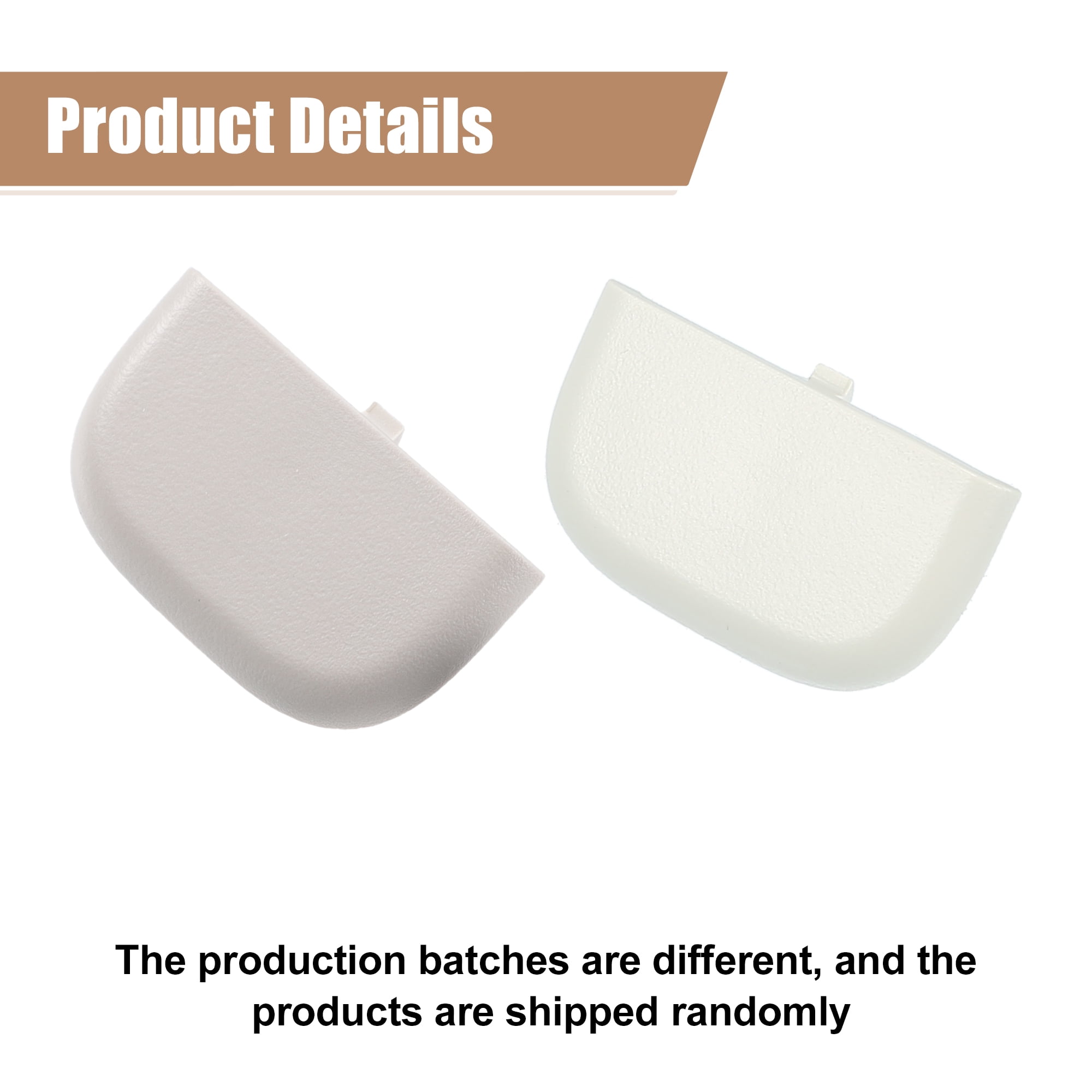 Unique Bargains 2 Set Iron Sun Visor Cap Clip DS7Z-54672A40-AF/DS7Z4273AA/DS7Z-9904132-A