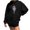 Black, variant on Fesfesfes Women Hooded Vintage Funny Loose Long Sleeve Retro Hooded Printed Sweatshirt Plus Size $10